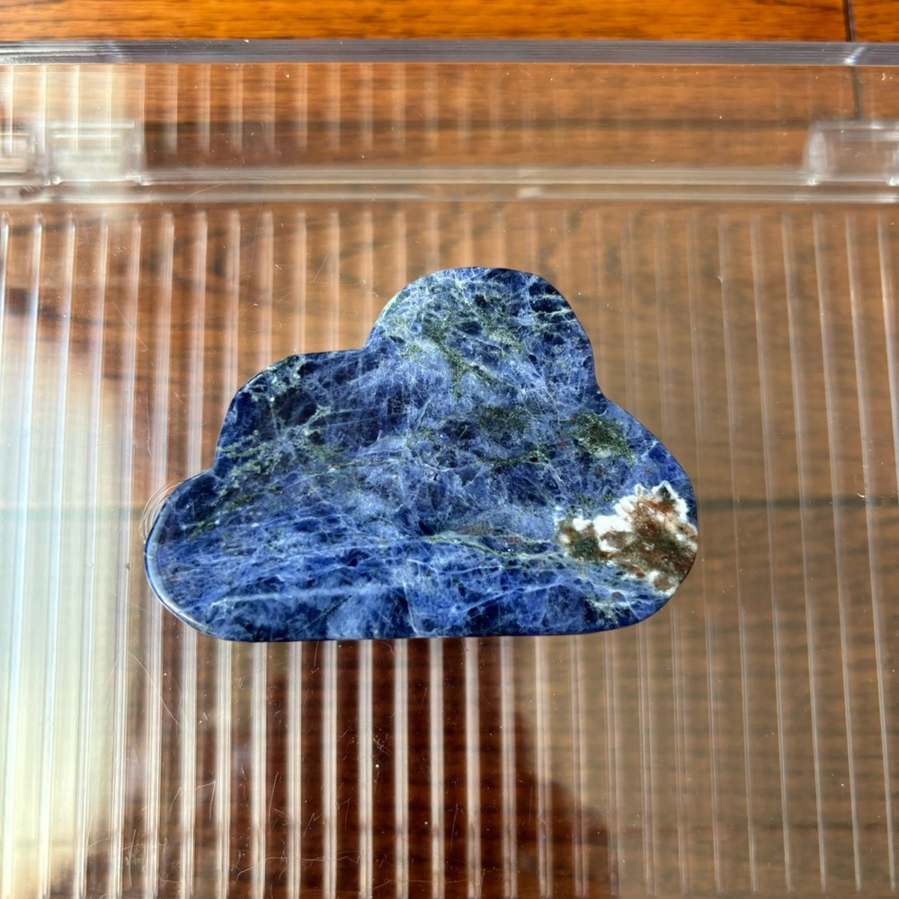 Sodalite Cloud Carving (💸 Bundle Crystals to Save!) - Picture 4 of 7